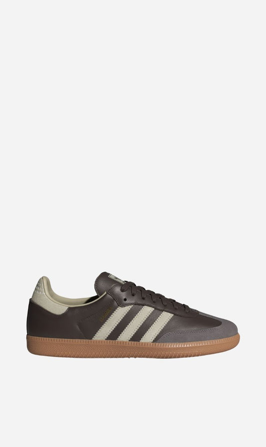 Adidas | Samba OG - Brown/Putty Grey/Gold Metallic