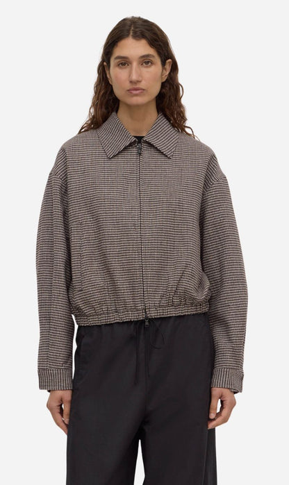 Assembly Label | Solana Wool Jacket - Brown Black Check