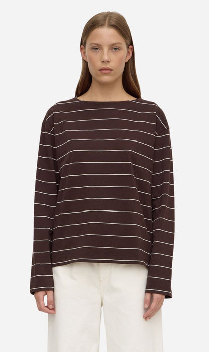 Assembly Label | Scout Long Sleeve Tee - Ganche / Cream