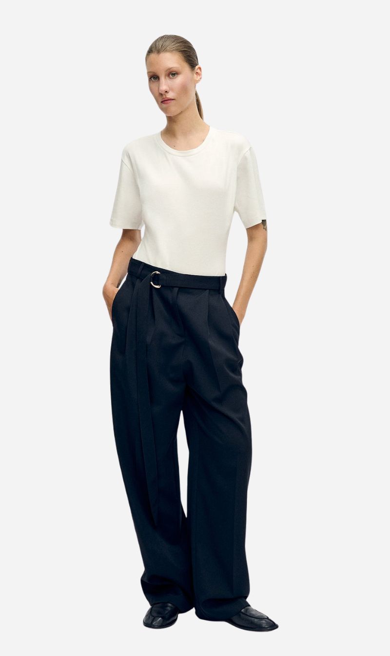 Silk Laundry | Bodysuit Tee - White