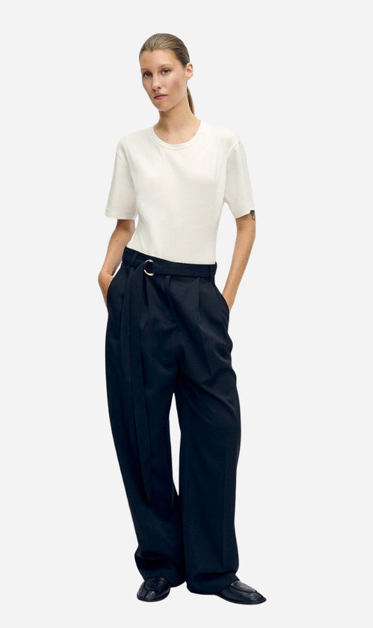 Silk Laundry | Bodysuit Tee - White