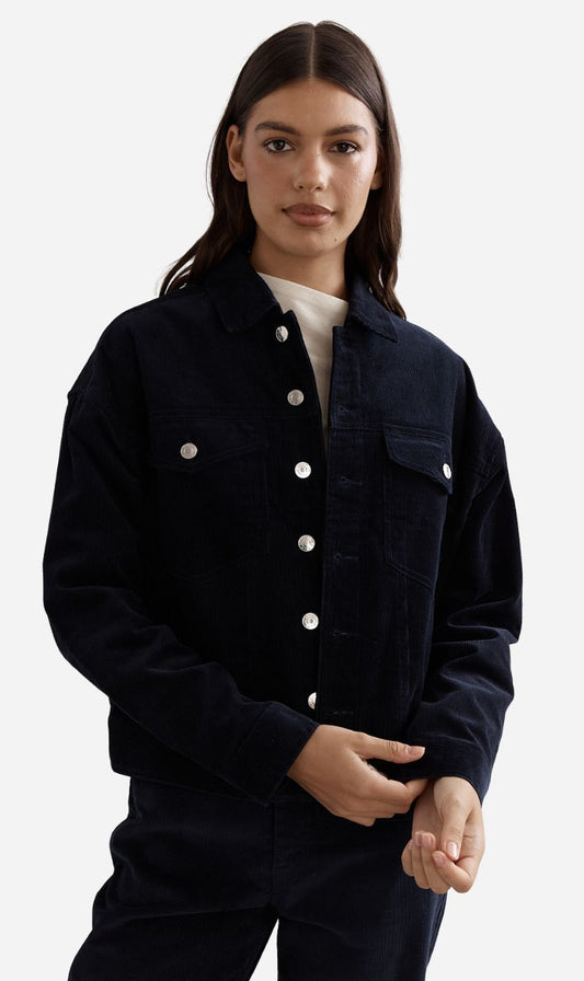 Caitlin Crisp | Dolly Corduroy Jacket - Navy