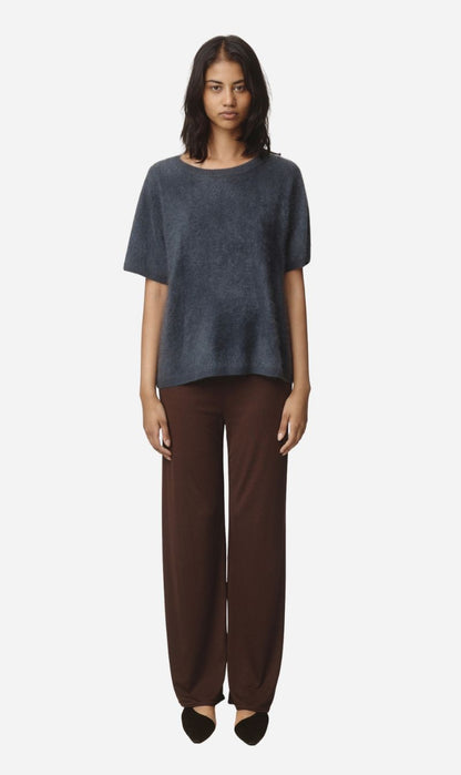 Marle | Brushed Cashmere Hera Top - Starling