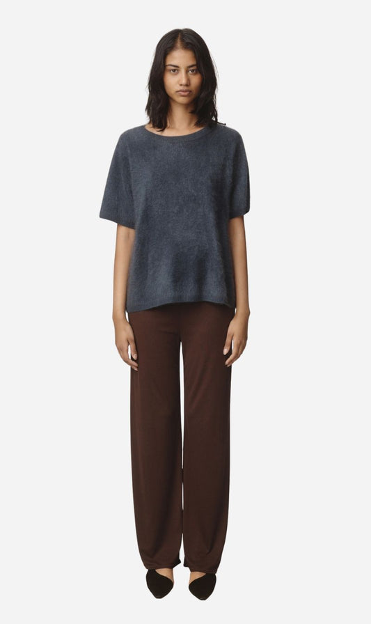 Marle | Brushed Cashmere Hera Top - Starling