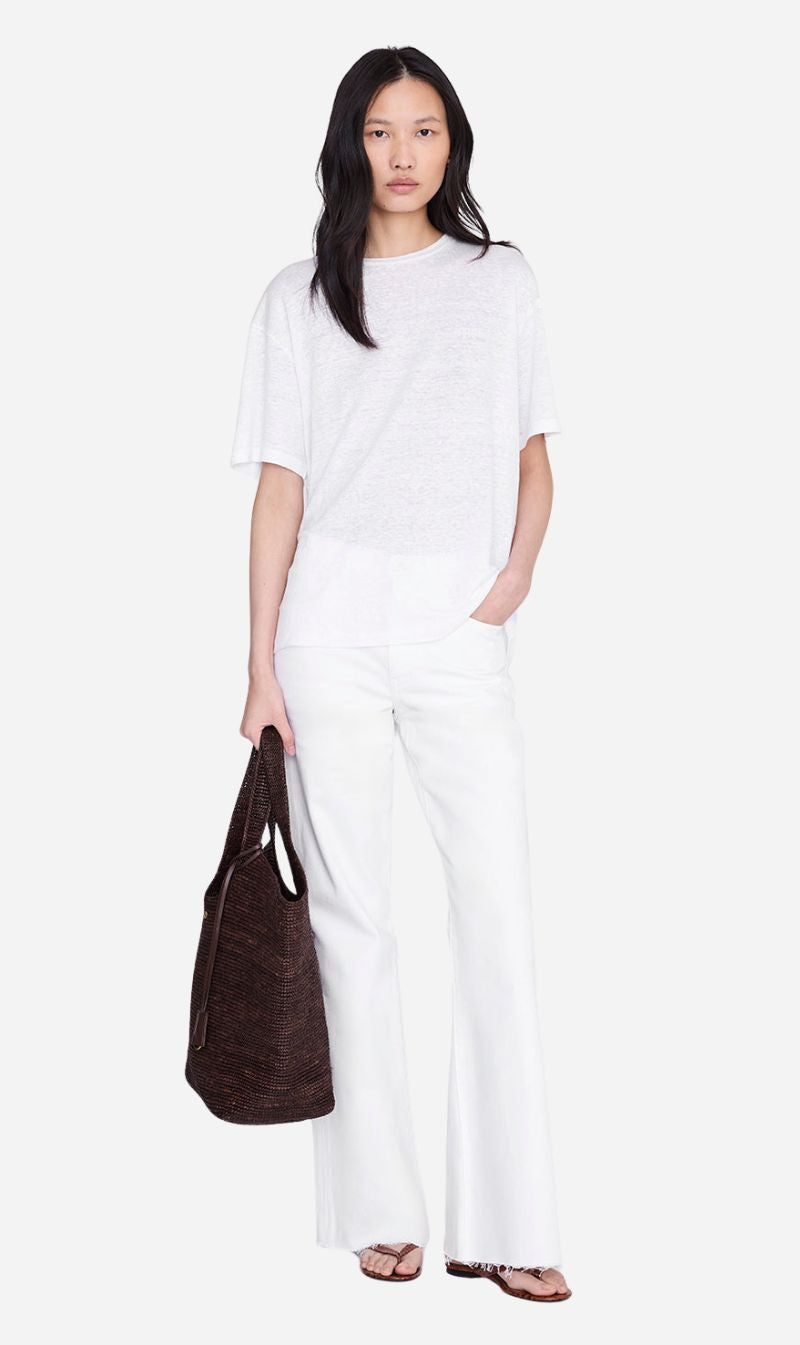 Anine Bing | Cade Tee - White