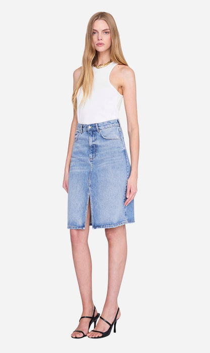 Anine Bing | Jamey Skirt - Arbor Blue