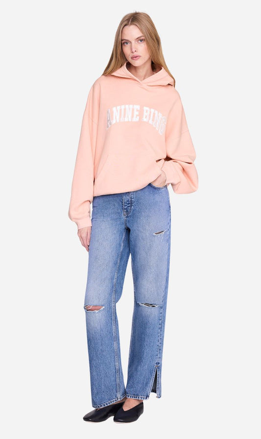 Anine Bing | Harvey Sweatshirt AB - Coral Pink