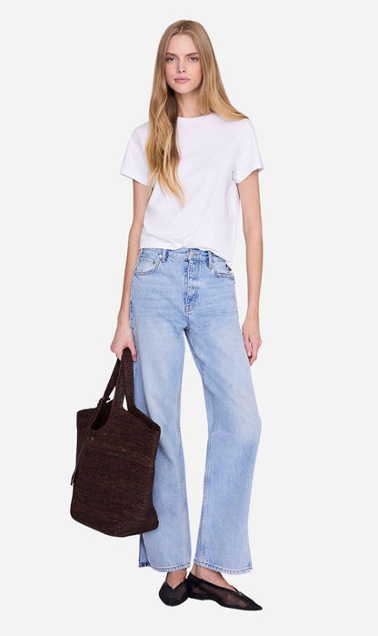 Anine Bing | Shelley Tee - White