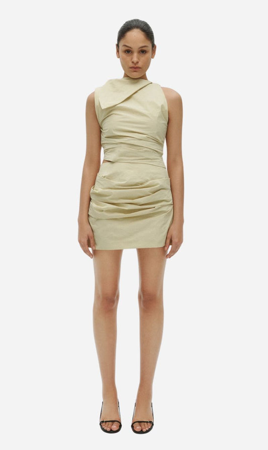 One Of Others | Iliah Mini Dress - Straw