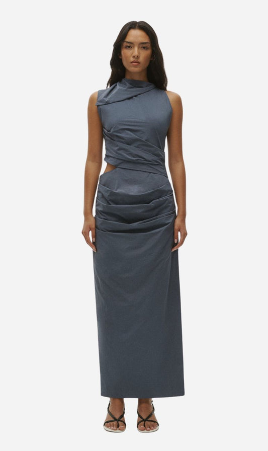 One Of Others | Iliah Dress - Denim Blue
