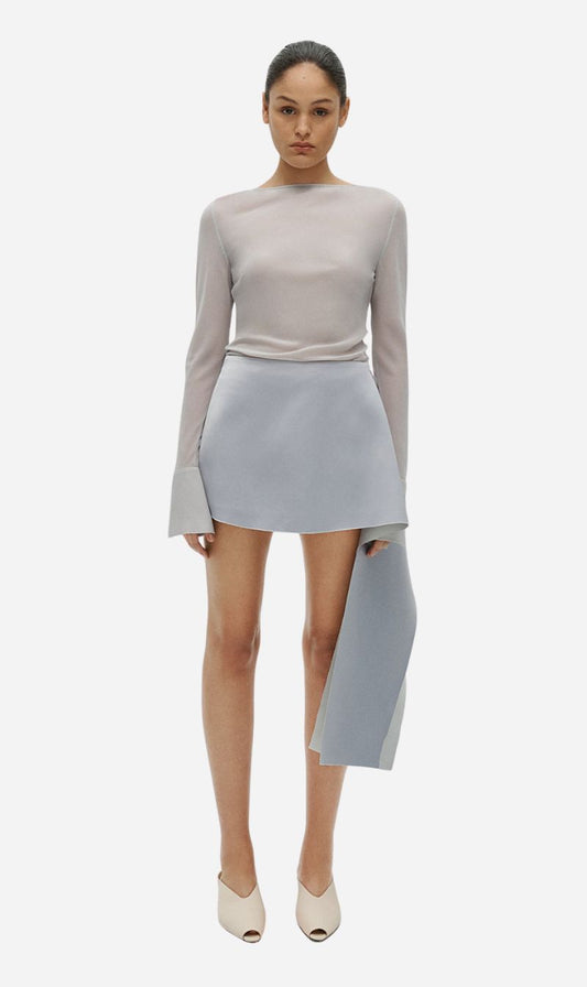 One Of Others | Miro Reversible Top - Silver