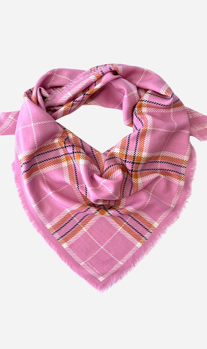 Dark Hampton | The McRae Wool Silk Scarf
