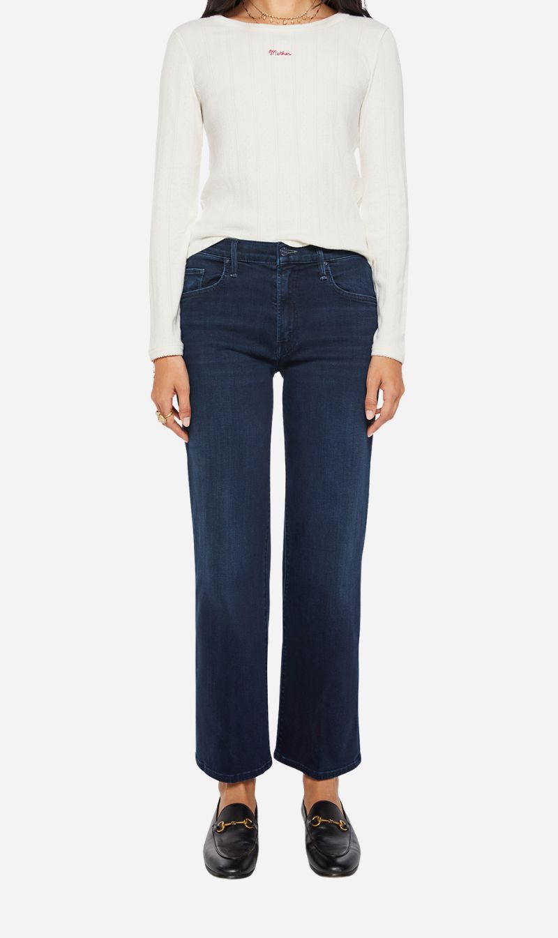 Mother Denim | The Mid Rise Rambler Zip Ankle - Chip On My Shoulder