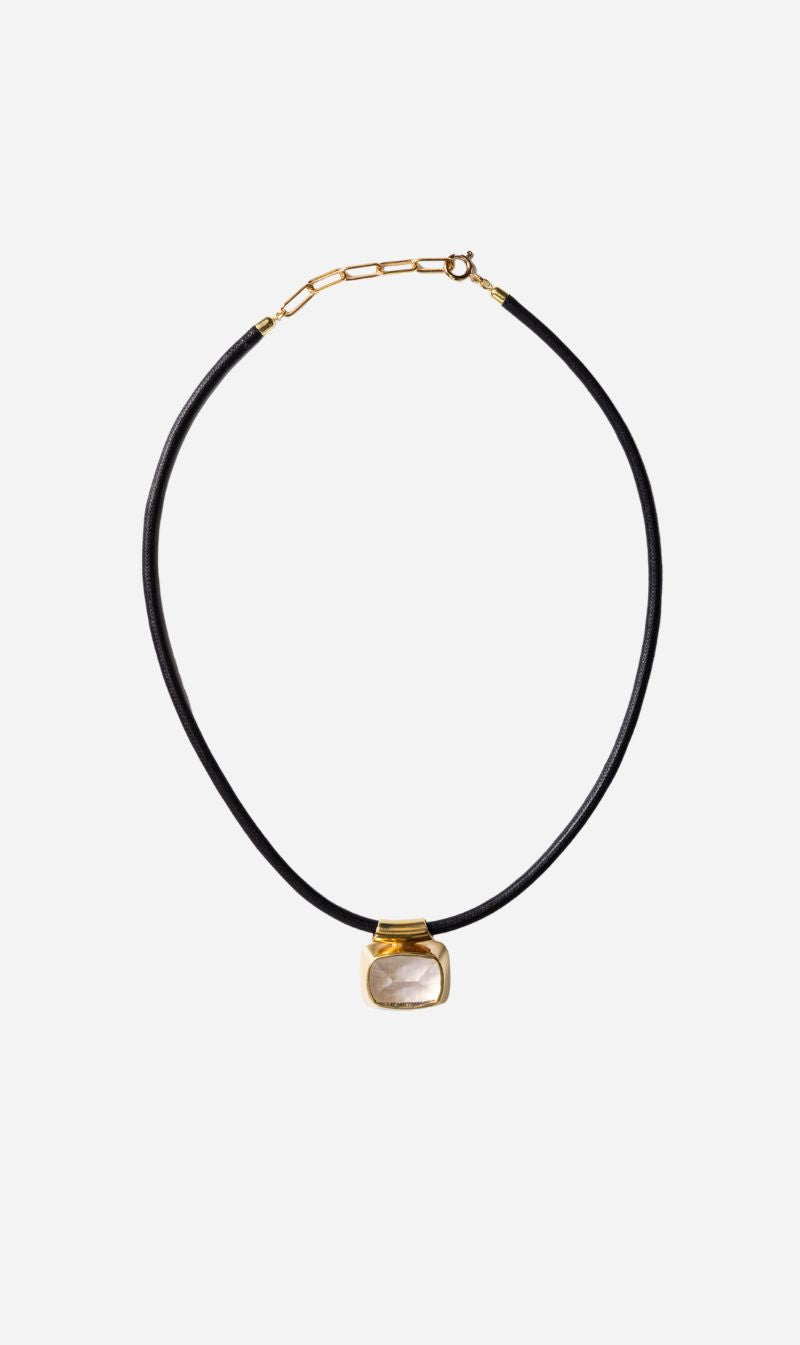 Tityaravy | Ankor Necklace 2001 - Gold / Multi