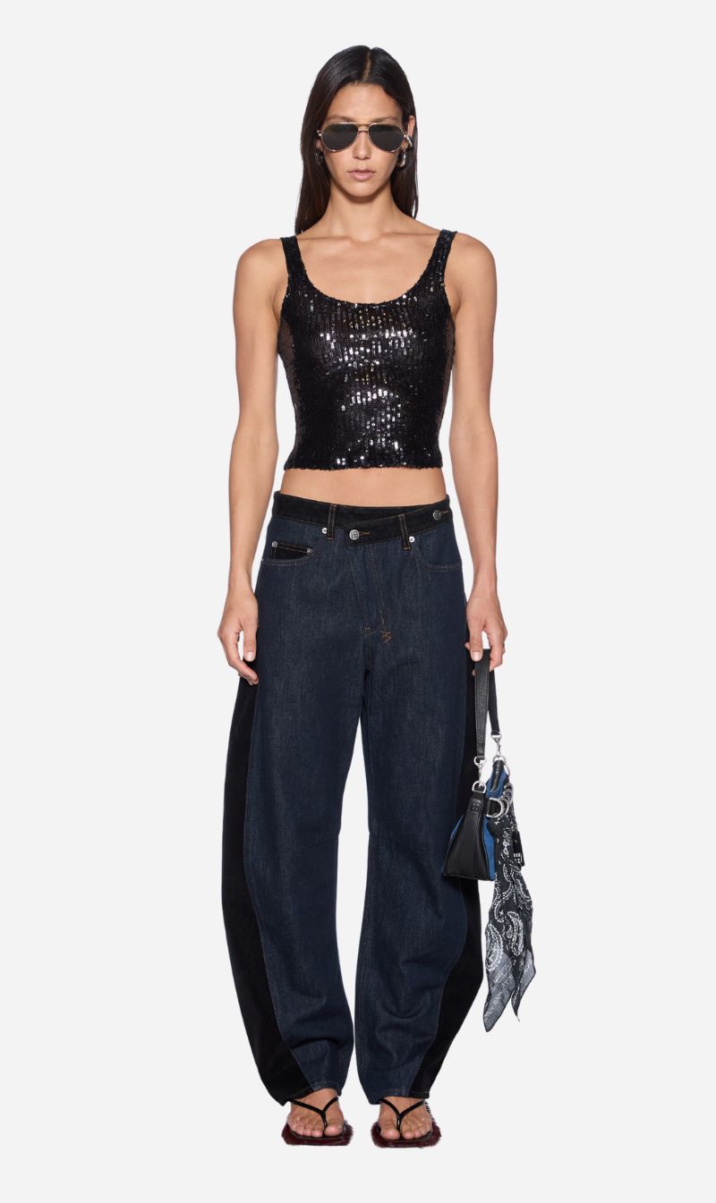 Ksubi | Chloe Tank - Black Spark
