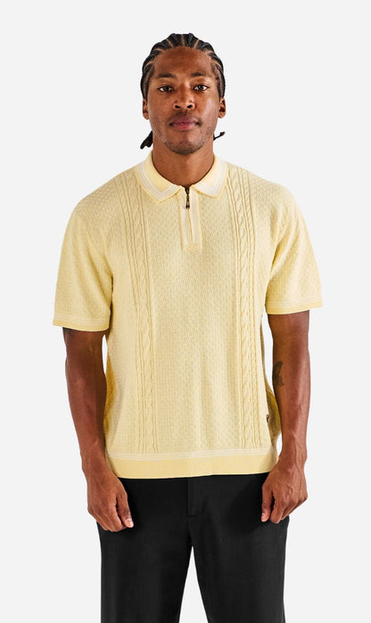 Malbon | Navarro Polo - Wax Yellow