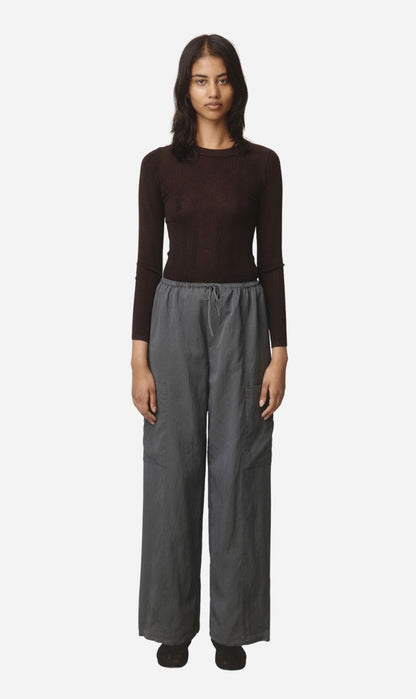 Marle | Gray Pant - Charcoal