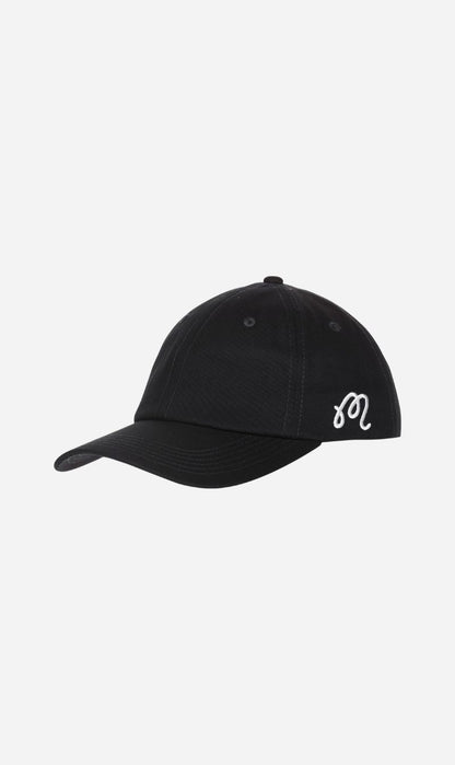 Malbon | Evergreen Washed Cotton Twill Dad Hat - Black