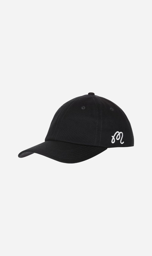 Malbon | Evergreen Washed Cotton Twill Dad Hat - Black