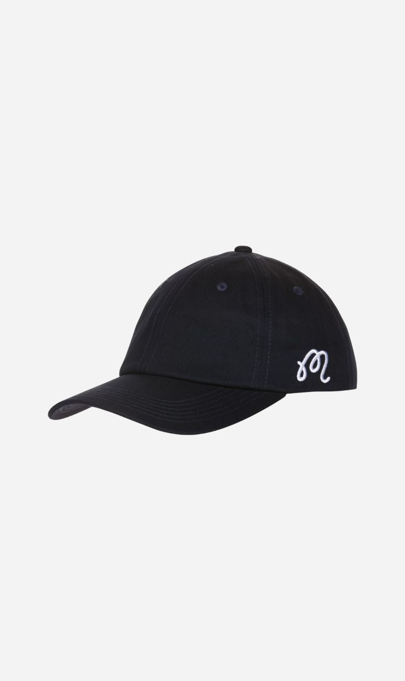 Malbon | Evergreen Washed Cotton Twill Dad Hat - Navy