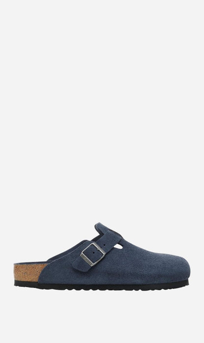 Birkenstock | Boston Soft Footbed Suede Regular - New Navy