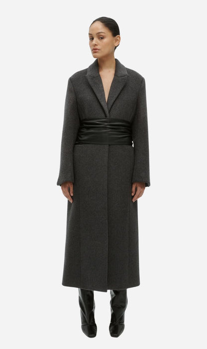 One Of Others | Ember Coat - Charcoal / Black