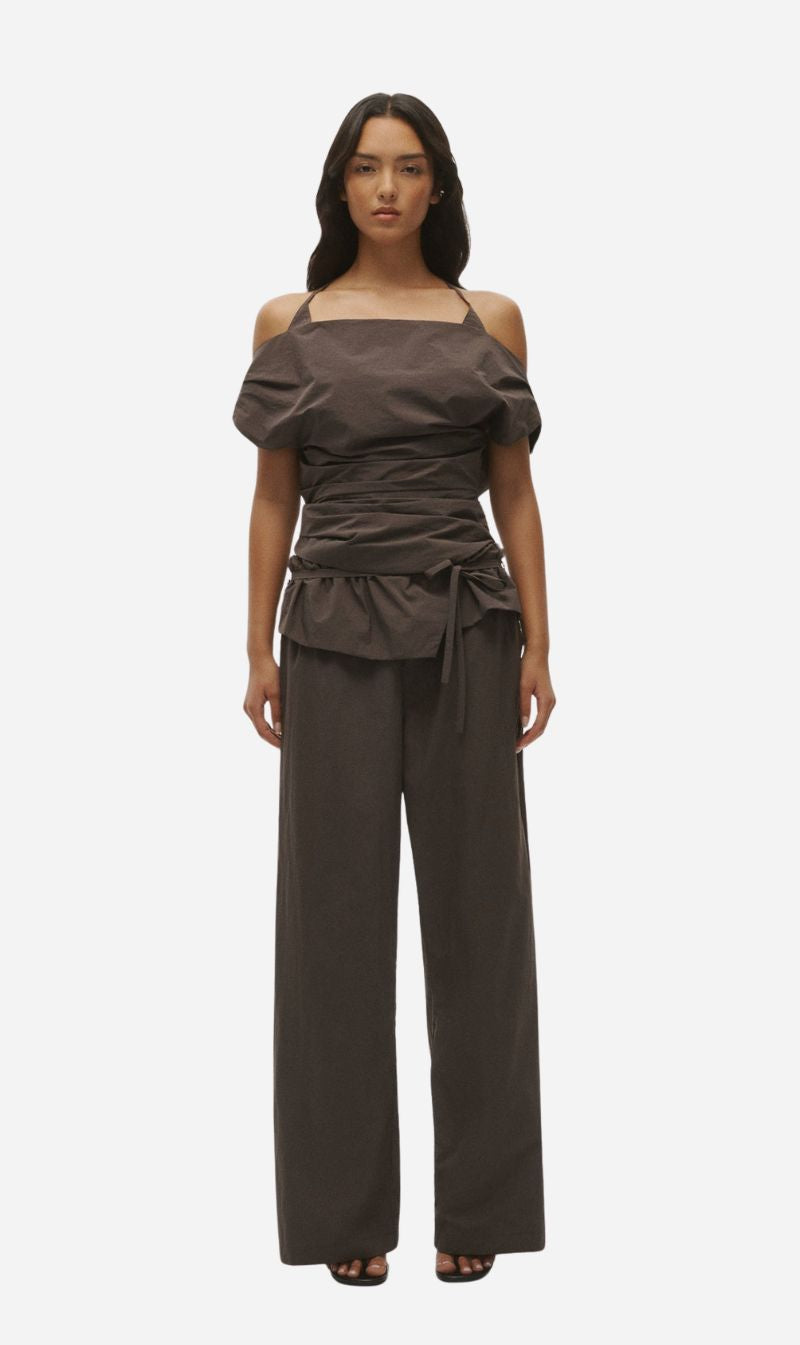 One Of Others | Mona Top - Carob