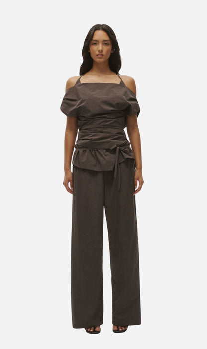 One Of Others | Mona Top - Carob