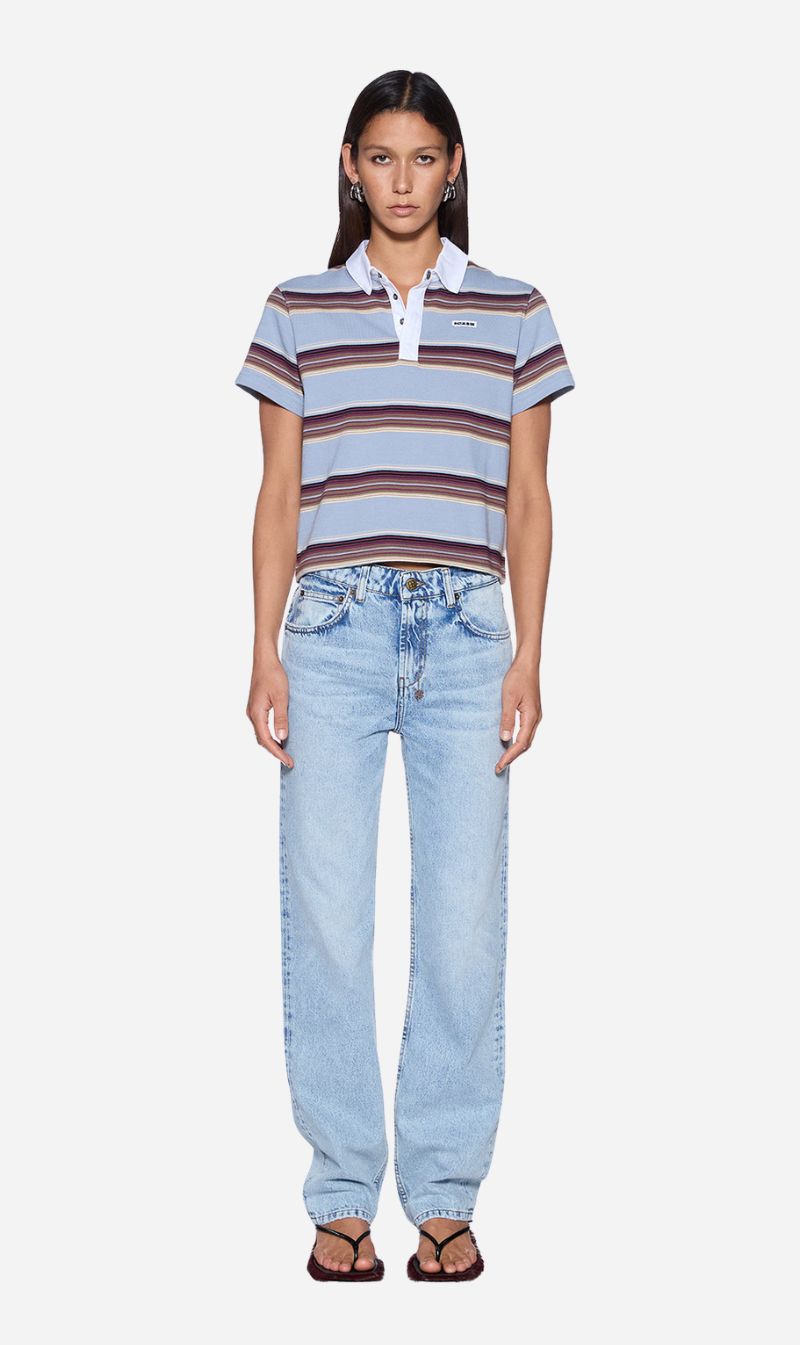 Ksubi | Sott Shrunken Polo - Multi Stripe