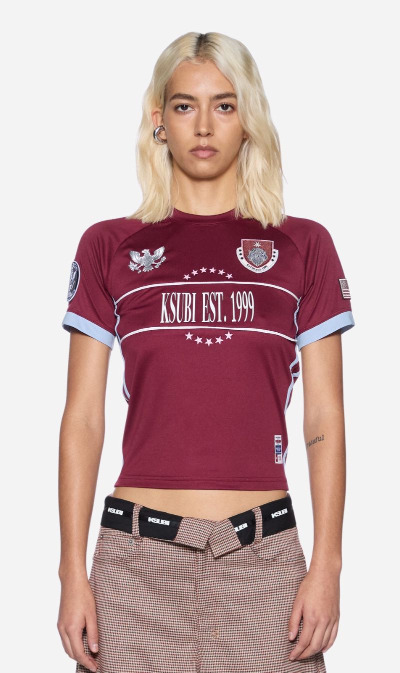 Ksubi | Surround Vision Baby Jersey - Sangria