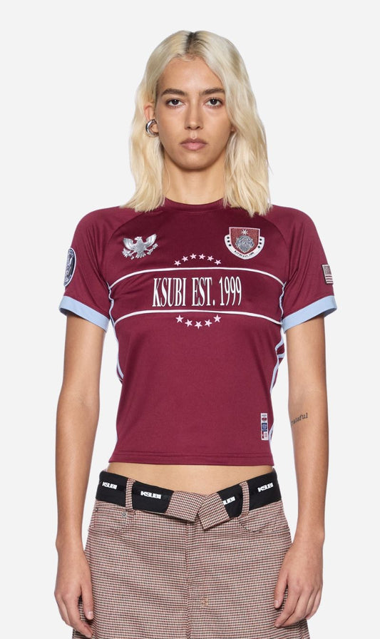 Ksubi | Surround Vision Baby Jersey - Sangria