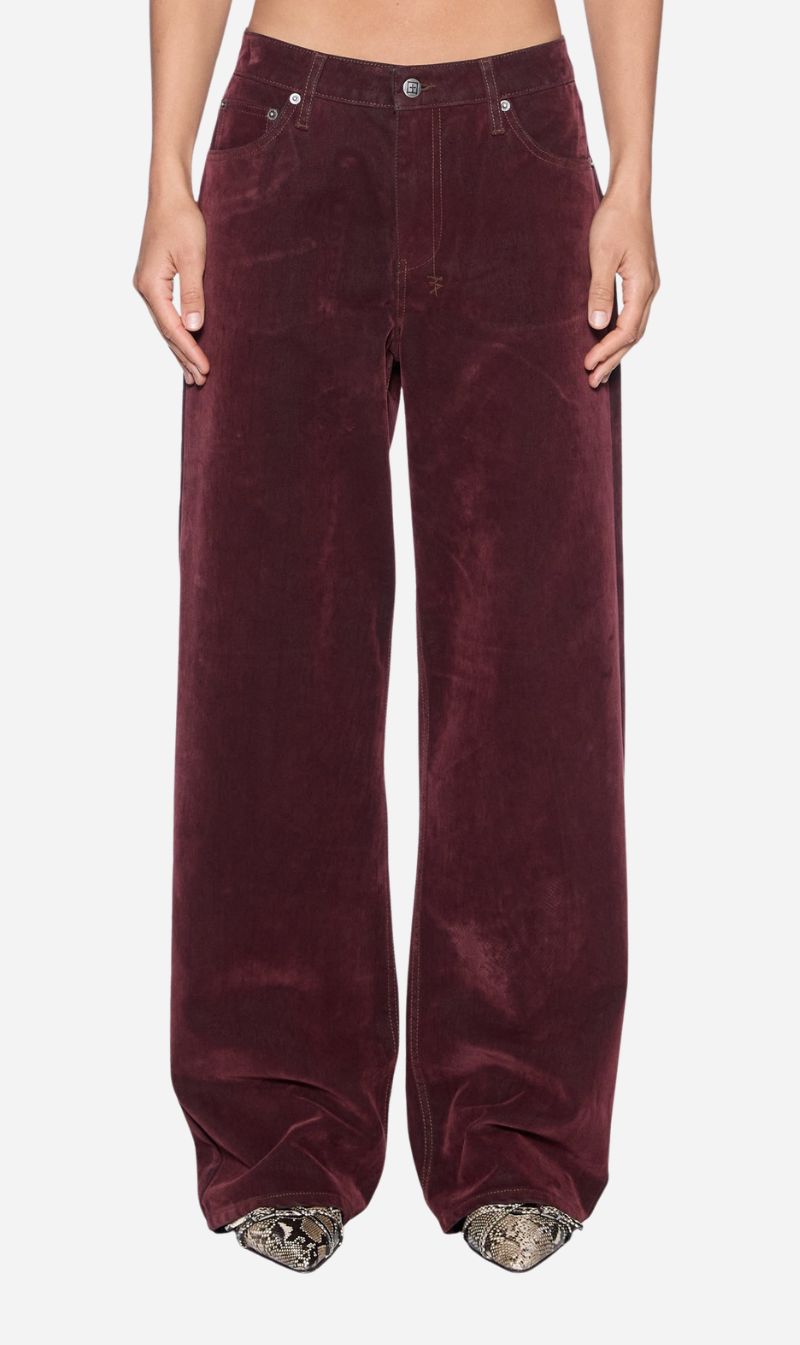 Ksubi | Low Rider Jean - Merlot