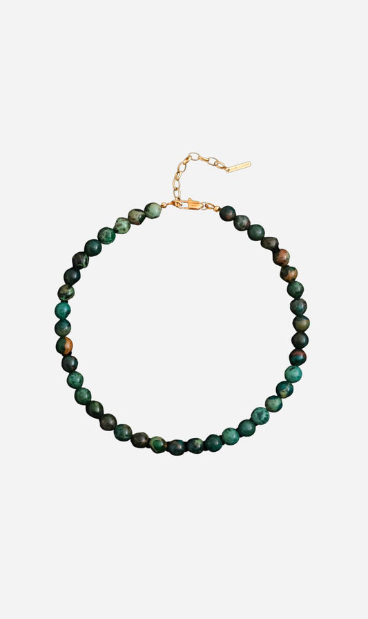 Gem Totem | Marble Green Necklace