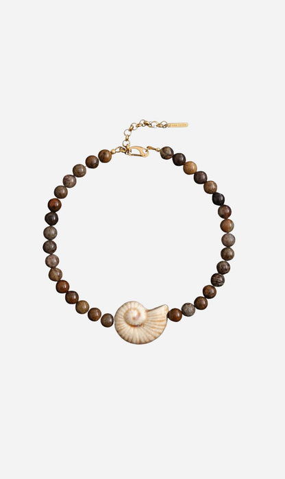 Gem Totem | Happy Place Necklace in Cocoa