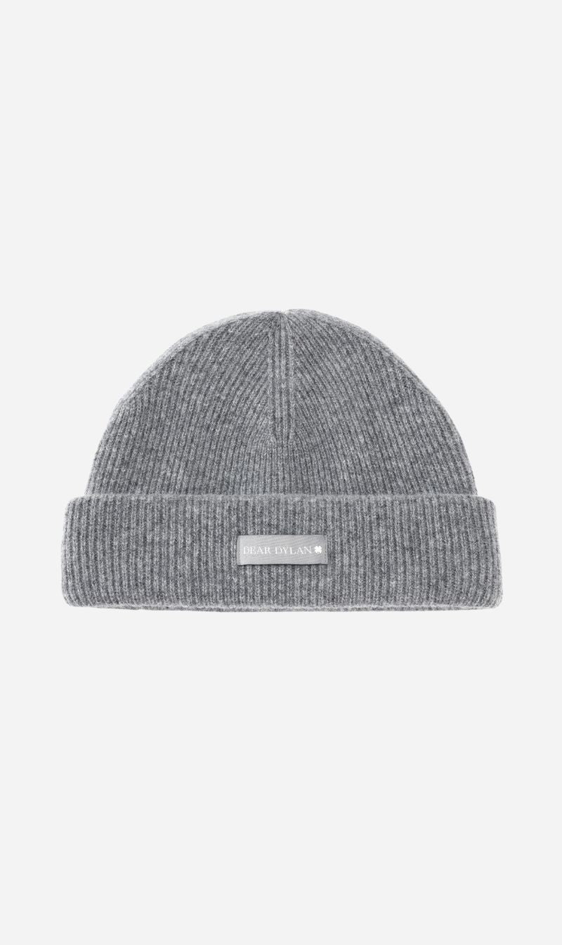 Dear Dylan | Wool Beanie - Grey Marle