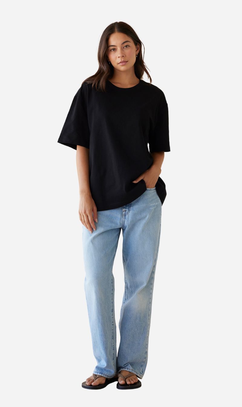 Dear Dylan | Oversized Tee - Noir