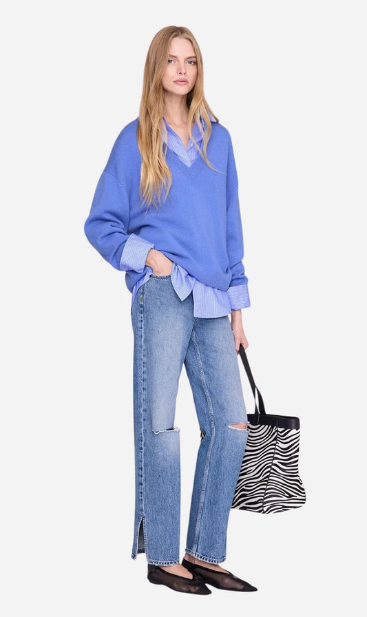 Anine Bing | Lee Sweater - Storm Blue