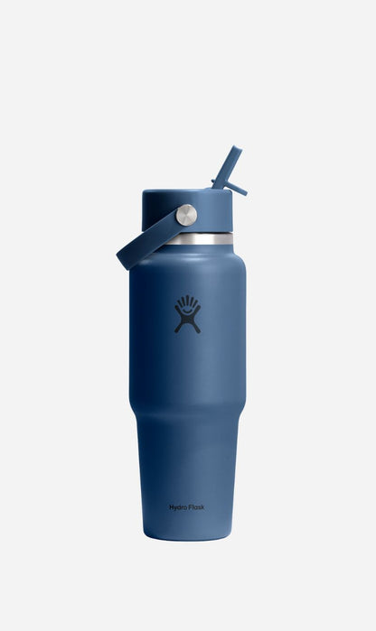 Hydro Flask | 32 Oz Wide Flex Straw Travel - Harbor Blue