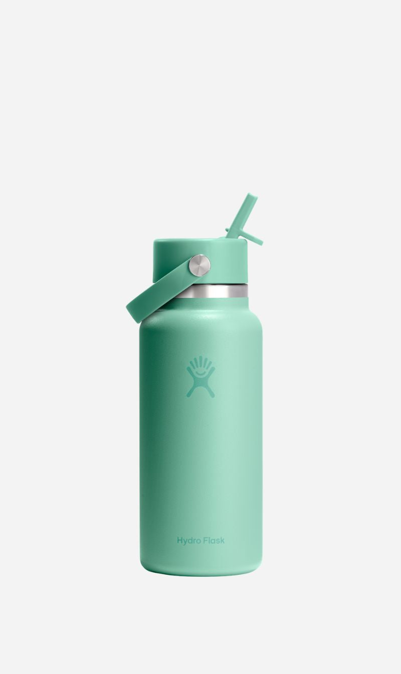 Hydro Flask | 32 Oz Wide Flex Straw Cap - Mermaid Green