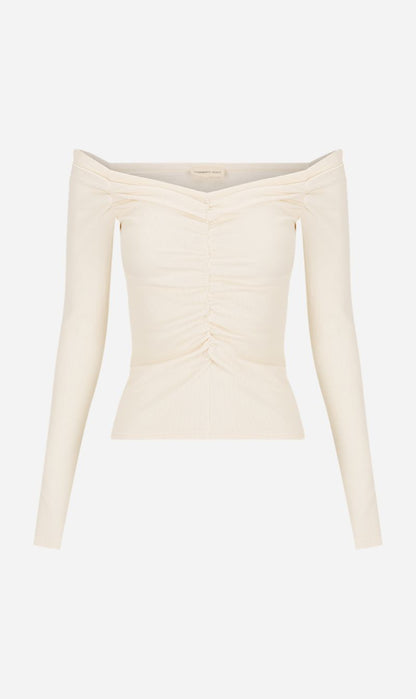 Dominique Healy | Luella Long Sleeve - Vanilla