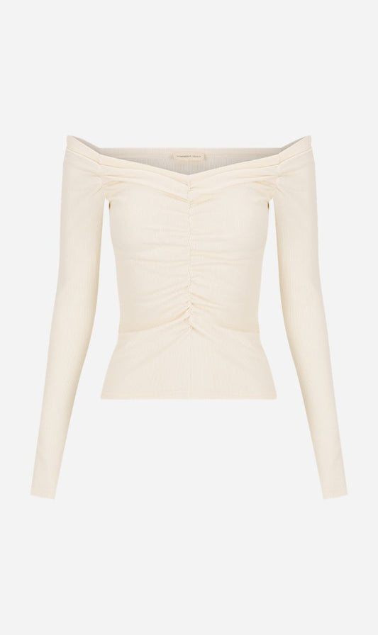 Dominique Healy | Luella Long Sleeve - Vanilla