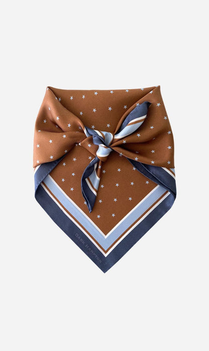 Dark Hampton | The Borey Petite Silk Scarf