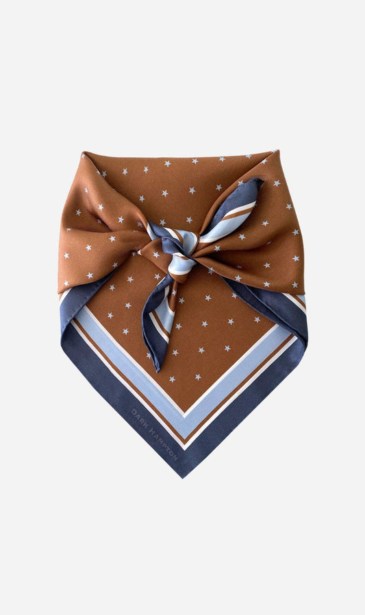 Dark Hampton | The Borey Petite Silk Scarf