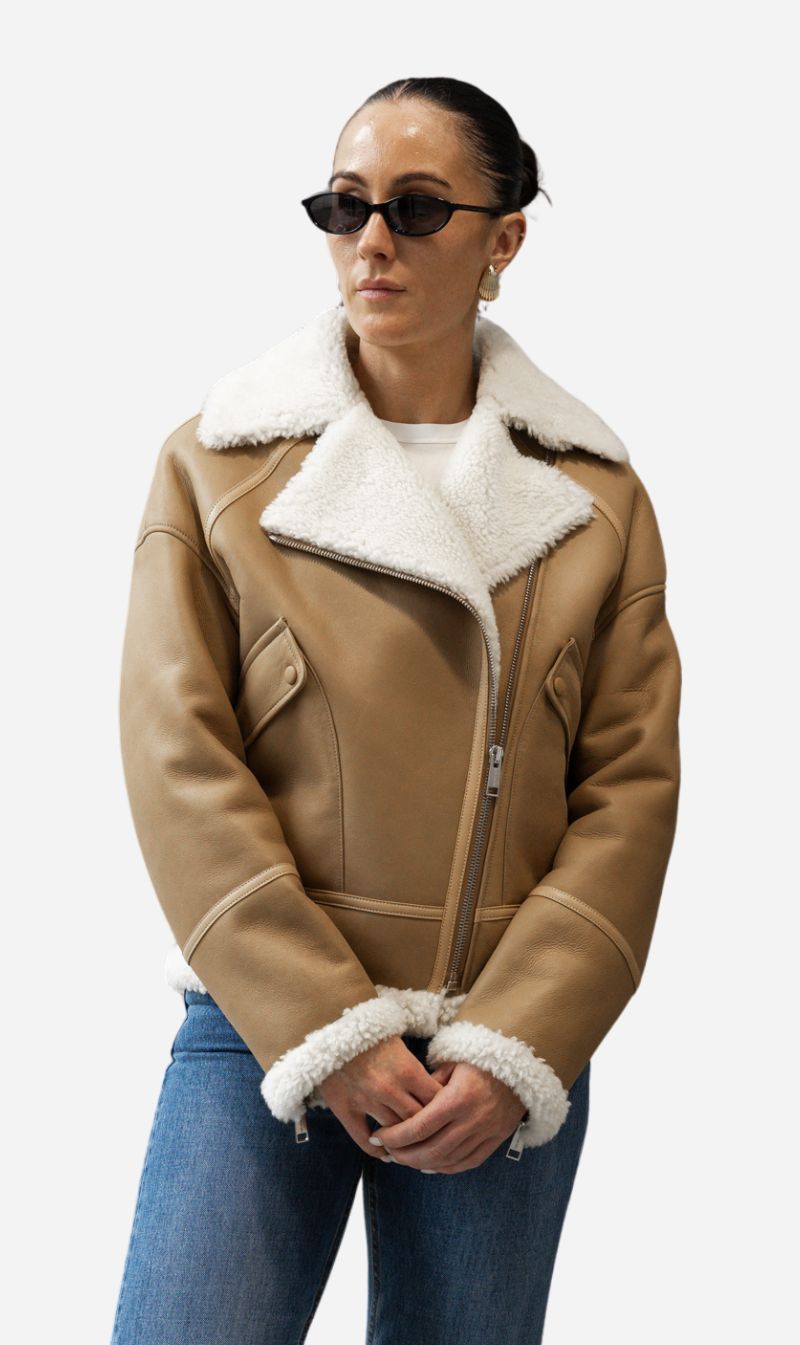 Yves Salomon | Jacket 60CM Merino Lamb - Mille Feuilles