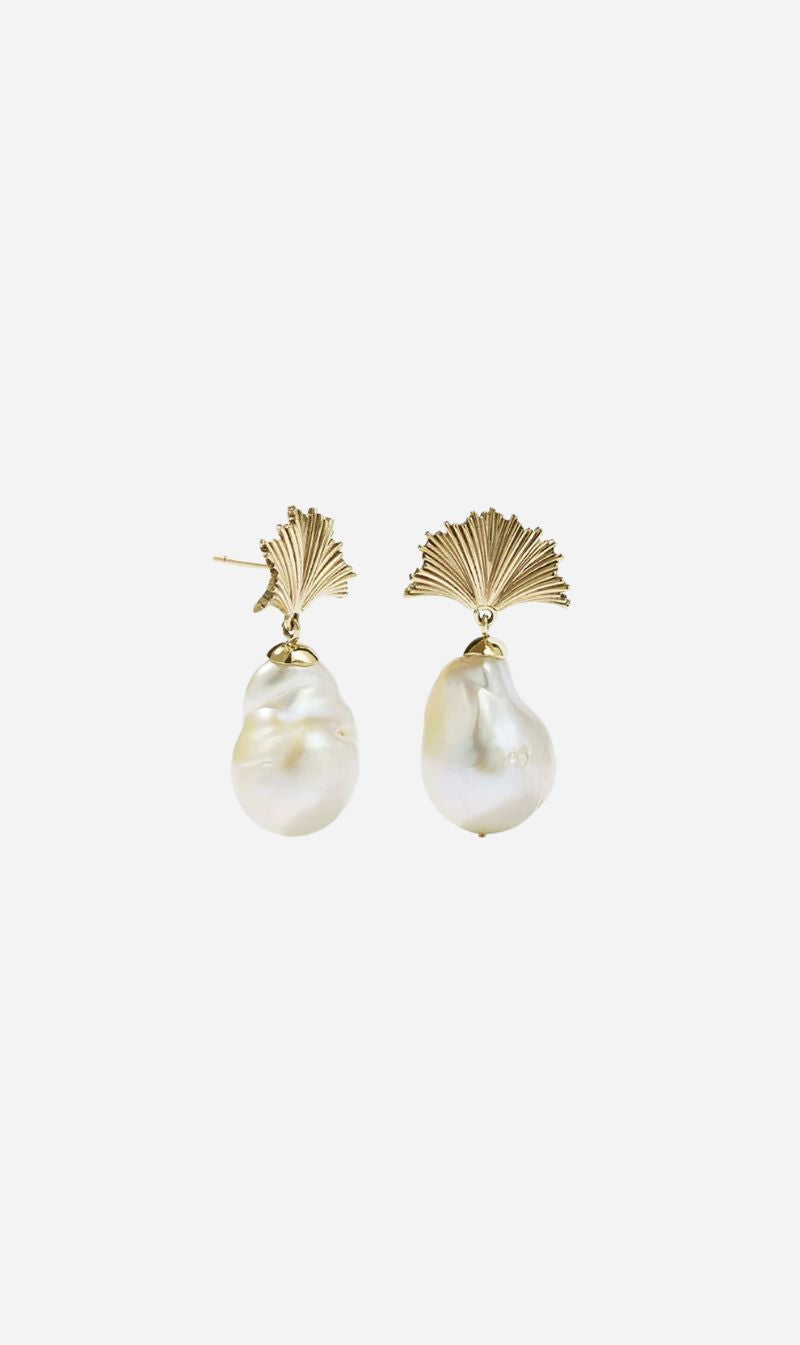 Meadowlark | Vita Drop Earrings Large - Gold
