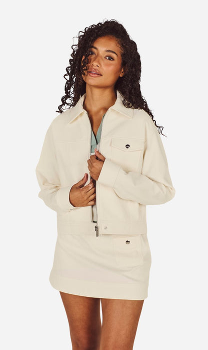 Malbon | Gisela Jacket - Whisper White