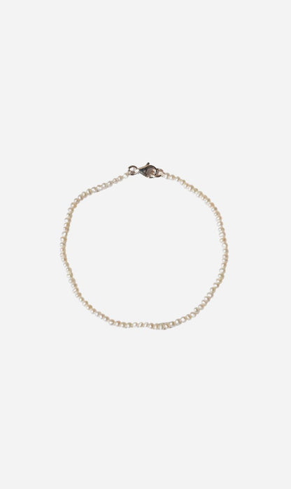 Meadowlark | Nano Pearl Bracelet - Silver