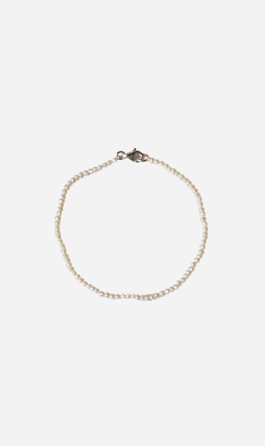 Meadowlark | Nano Pearl Bracelet - Silver
