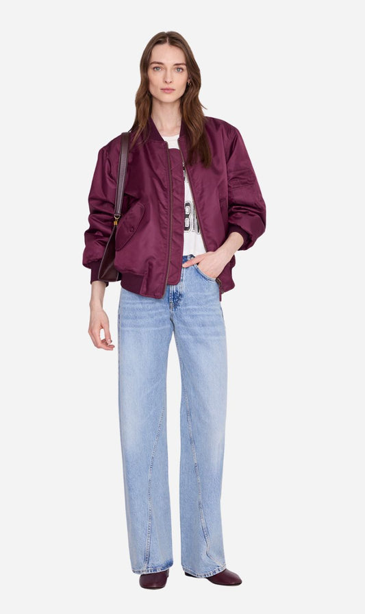 Anine Bing | Leon Bomber - Fig