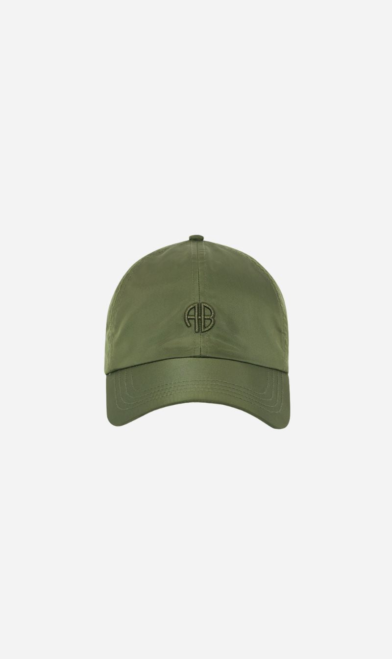 Anine Bing | Jeremy Baseball Cap AB Nylon - Army Green